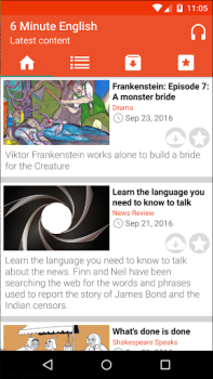 Herunterladen 6 Minute English - Practice Listening Everyday Bildung für Android Bildschirmfoto 6