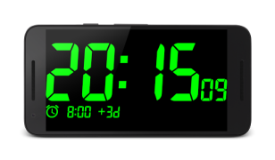 Herunterladen Big Digital Clock Werkzeuge für Android Bildschirmfoto 2