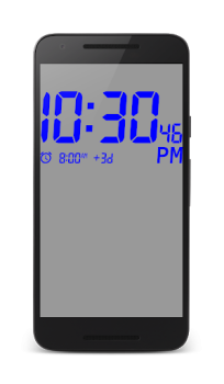 Herunterladen Big Digital Clock Werkzeuge für Android Bildschirmfoto 3