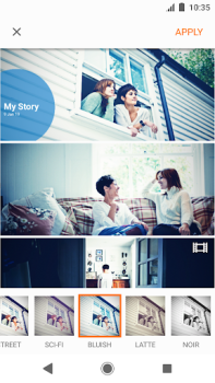 Herunterladen Sony Movie Creator Video-Player und -Editoren für Android Bildschirmfoto 2