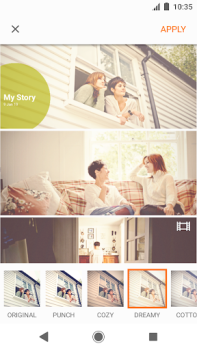 Herunterladen Sony Movie Creator Video-Player und -Editoren für Android Bildschirmfoto 3