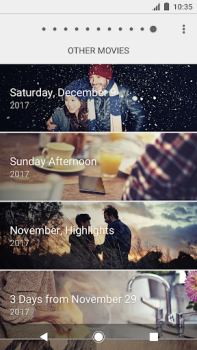 Herunterladen Sony Movie Creator Video-Player und -Editoren für Android Bildschirmfoto 6