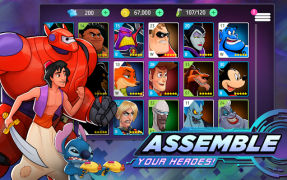 Herunterladen Disney Heroes: Battle Mode Rollenspiele für Android Bildschirmfoto 2