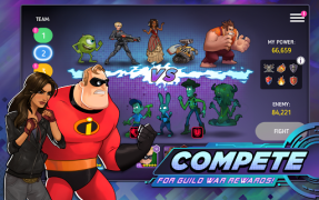 Herunterladen Disney Heroes: Battle Mode Rollenspiele für Android Bildschirmfoto 6