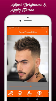 Herunterladen Boys Photo Editor Foto für Android Bildschirmfoto 5