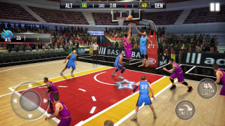 Herunterladen Fantastischer Basketball Sport Spiele für Android Bildschirmfoto 4