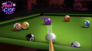 Herunterladen Pooking - Billardstadt Sport Spiele für Android