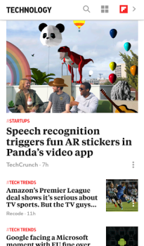 Herunterladen Flipboard Briefing Nachrichten & Magazine für Android Bildschirmfoto 2
