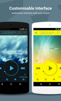 Herunterladen NRG Player musik-player Musik und Audio für Android Bildschirmfoto 2