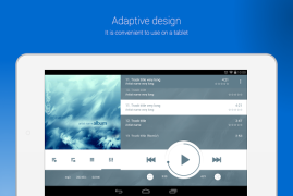 Herunterladen NRG Player musik-player Musik und Audio für Android Bildschirmfoto 7
