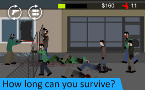 Herunterladen Flat Zombies: Defense&Cleanup Aktion für Android Bildschirmfoto 5
