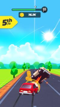 Herunterladen Road Crash Rennen für Android