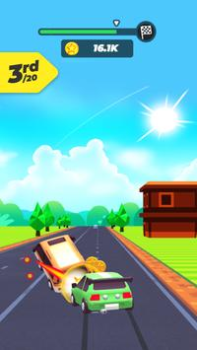 Herunterladen Road Crash Rennen für Android Bildschirmfoto 2