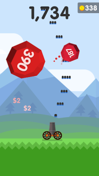 Herunterladen Ball Blast Cannon blitz mania Arkade für Android Bildschirmfoto 2