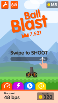 Herunterladen Ball Blast Cannon blitz mania Arkade für Android Bildschirmfoto 6