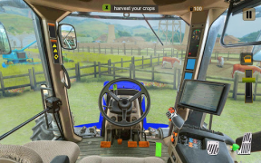 Herunterladen New Tractor Farming Simulator 2019 Simulatoren für Android Bildschirmfoto 2