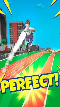 Herunterladen Bike Hop: BMX-Fahrer Arkade für Android Bildschirmfoto 2