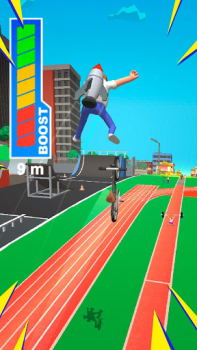 Herunterladen Bike Hop: BMX-Fahrer Arkade für Android Bildschirmfoto 4
