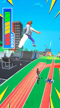 Herunterladen Bike Hop: BMX-Fahrer Arkade für Android Bildschirmfoto 6