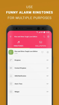 Herunterladen Lustige Alarm Töne Musik und Audio für Android Bildschirmfoto 2