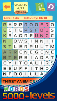 Herunterladen Find the words from the letter Wort-Spiele für Android Bildschirmfoto 5