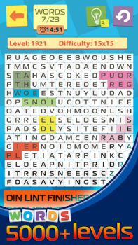 Herunterladen Find the words from the letter Wort-Spiele für Android Bildschirmfoto 6