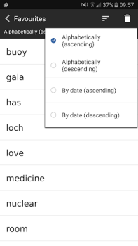 Herunterladen English Pronouncing Dictionary Bildung für Android Bildschirmfoto 3