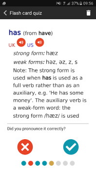 Herunterladen English Pronouncing Dictionary Bildung für Android Bildschirmfoto 4