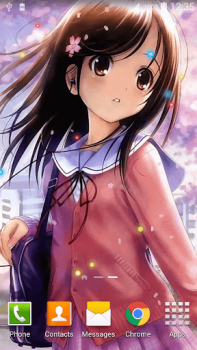 Herunterladen Anime Girl Wallpaper HD Unterhaltung für Android Bildschirmfoto 6
