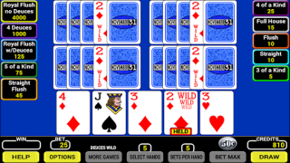 Herunterladen Five Play Poker Kasino für Android Bildschirmfoto 2