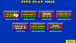 Herunterladen Five Play Poker Kasino für Android Bildschirmfoto 5
