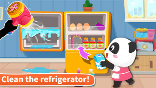 Herunterladen Baby Pandas Haus-Reinigung Lernen für Android Bildschirmfoto 3