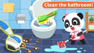 Herunterladen Baby Pandas Haus-Reinigung Lernen für Android Bildschirmfoto 5