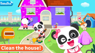 Herunterladen Baby Pandas Haus-Reinigung Lernen für Android Bildschirmfoto 7
