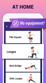 Herunterladen Po Übungen: Straffe Beine & Po Gesundheit & Fitness für Android Bildschirmfoto 3