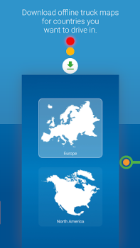 Herunterladen MapFactor Navigator LKW Pro Karten & Navigation für Android Bildschirmfoto 2