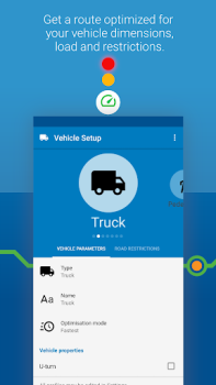 Herunterladen MapFactor Navigator LKW Pro Karten & Navigation für Android Bildschirmfoto 3