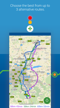Herunterladen MapFactor Navigator LKW Pro Karten & Navigation für Android Bildschirmfoto 4