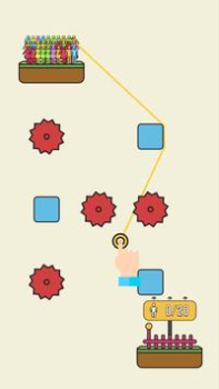 Herunterladen Rope Rescue! - Unique Puzzle Puzzle-Spiele für Android Bildschirmfoto 2
