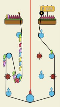 Herunterladen Rope Rescue! - Unique Puzzle Puzzle-Spiele für Android Bildschirmfoto 4