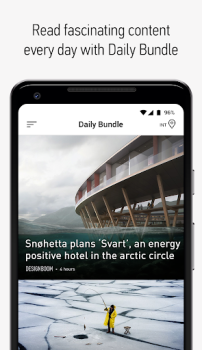 Herunterladen Bundle News - Nachrichten App. Nachrichten & Magazine für Android Bildschirmfoto 2