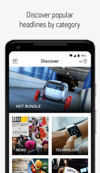 Herunterladen Bundle News - Nachrichten App. Nachrichten & Magazine für Android Bildschirmfoto 3