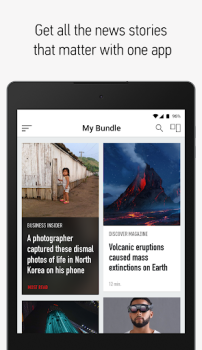 Herunterladen Bundle News - Nachrichten App. Nachrichten & Magazine für Android Bildschirmfoto 6
