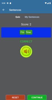 Herunterladen Englisch Konversation üben Bildung für Android Bildschirmfoto 4