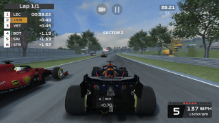 Herunterladen F1 Mobile Racing Rennen für Android Bildschirmfoto 2