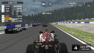 Herunterladen F1 Mobile Racing Rennen für Android Bildschirmfoto 7