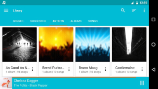 Herunterladen 8D Music Player Musik und Audio für Android Bildschirmfoto 6