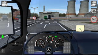 Herunterladen Mercedes Benz Truck Simulator Simulatoren für Android Bildschirmfoto 4