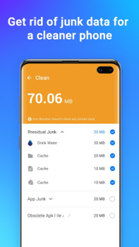 Herunterladen One Security: Antivirus&sauber Werkzeuge für Android Bildschirmfoto 2