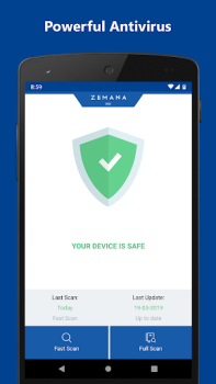 Herunterladen Zemana Antivirus Werkzeuge für Android Bildschirmfoto 2